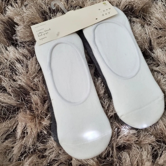 Women's 6pk No Show Liner Socks Size 4-10